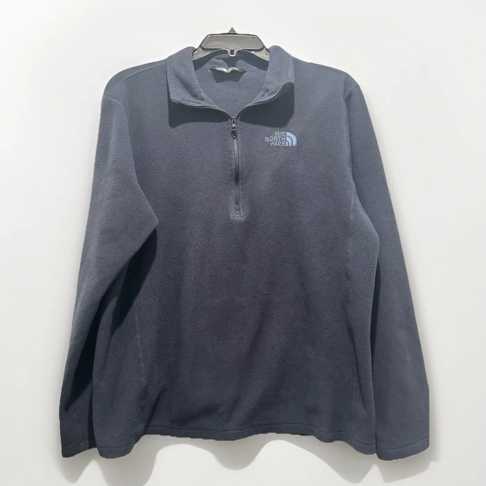 The North Face Men's‎ Fleece Jacket SDS  1/2 Zip Sweater Navy M